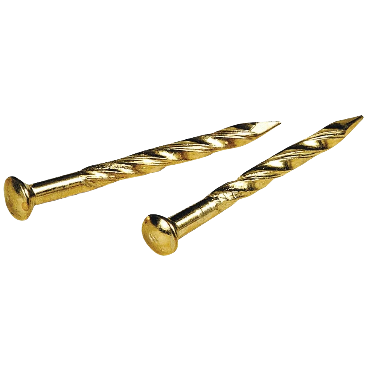 Modern Anchor Wire 1-1 4 In. 13 Gauge Brass-Plated Trim Nails 29-Count Trusted