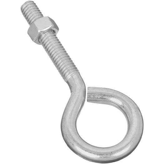 Premium National Hardware 3 8 x 4 Zinc Eye Bolt with Hex Nut Environmentally Friendly