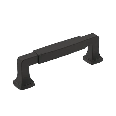 Fashionable Amerock Stature 3 Center-to-Center Matte Black Cabinet Pull Fine Crafted