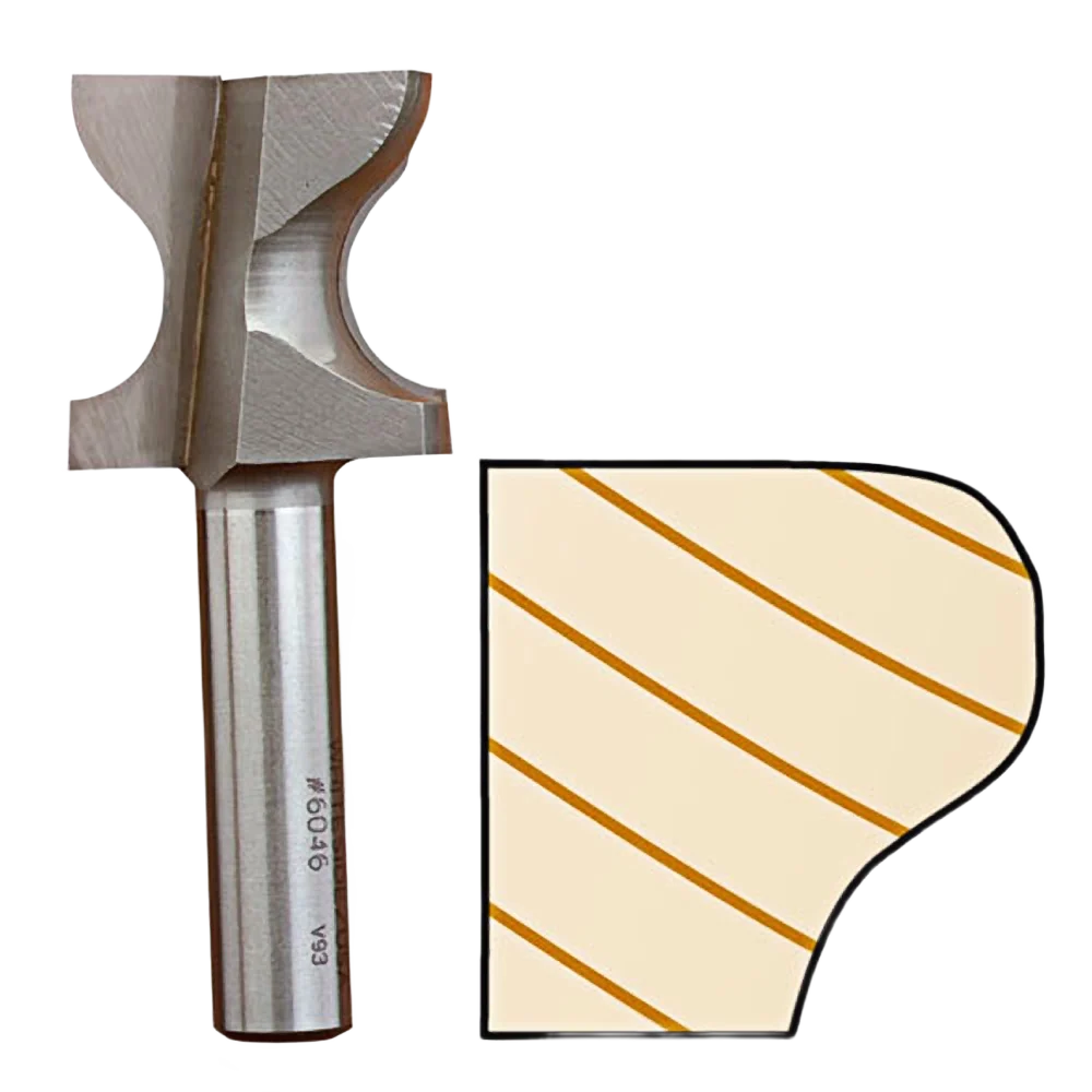 Trusted Whiteside Window Sill Edge Finger Pull Bit 1 2 in. SH x 3 8 in. R Responsible
