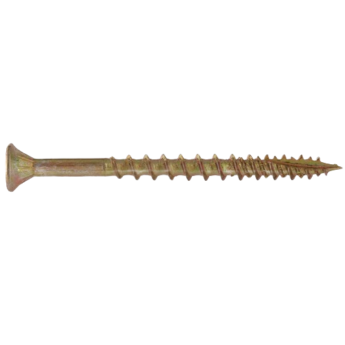 Breathable ProCrafter Flat Head Square Drive Wood Screw 8 x 3 Organic