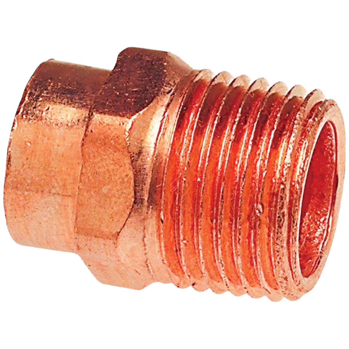 Certified NIBCO 1-1 2 In. Copper Male Adapter Green