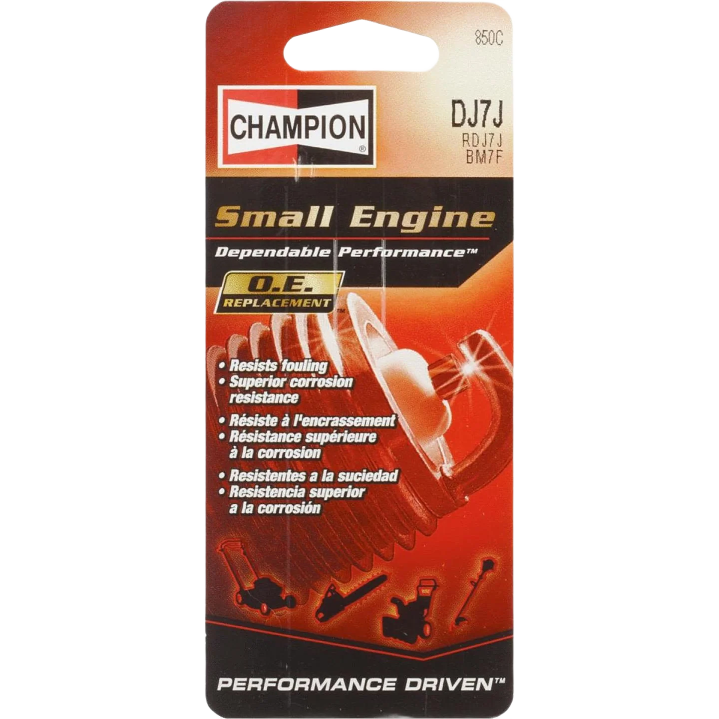 Powerful Champion DJ7J Copper Plus Chainsaw Spark Plug Sophisticated
