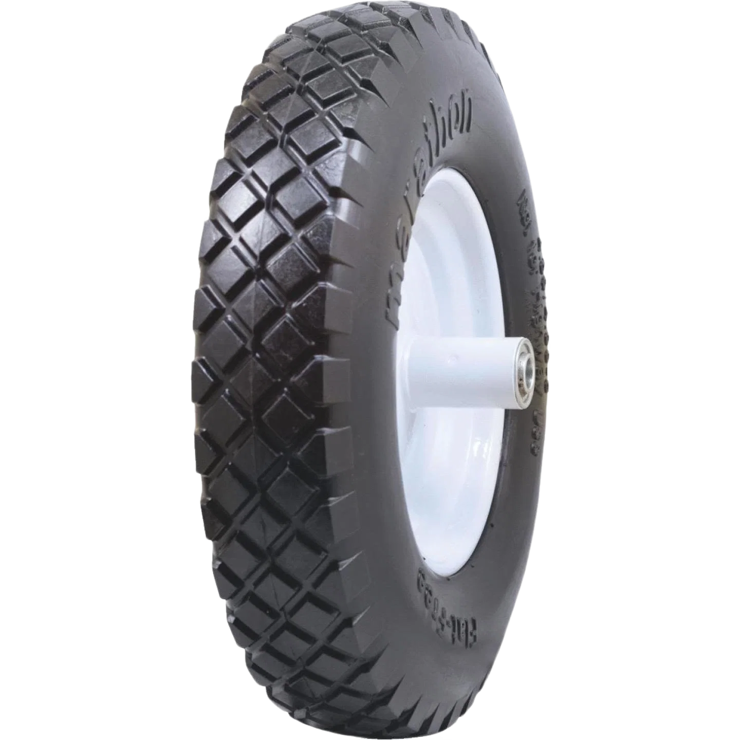 World-Class Marathon Flat Knobby Wheelbarrow Wheel 16 x 480 400 8 in. Quality
