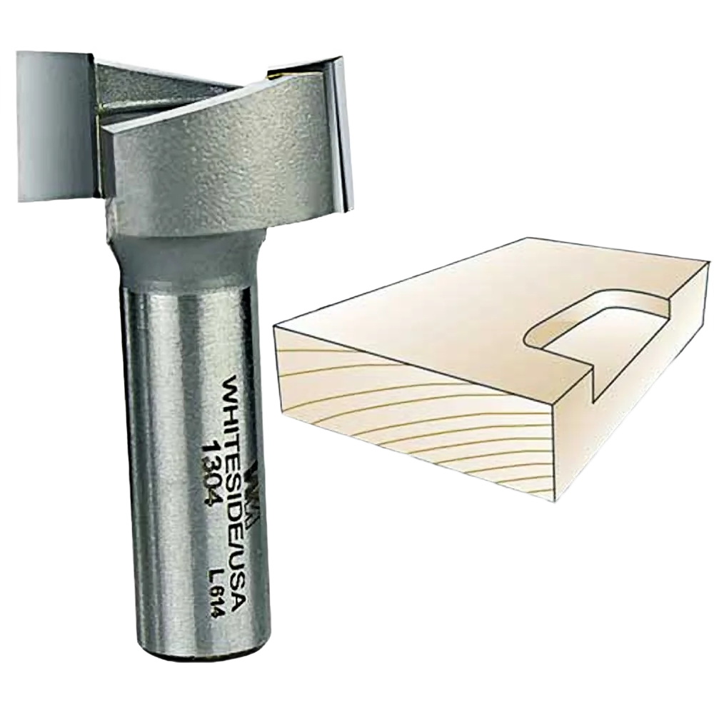 Sustainable Whiteside Straight Mortising Bit 1 2 in. SH x 1-1 4 in. CD x 1 2 in. CL Breathable