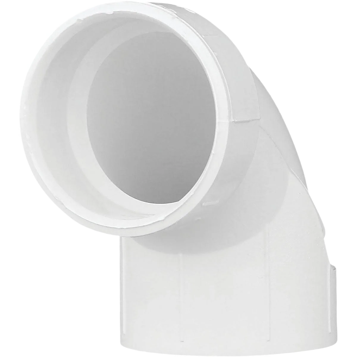 Lightweight Charlotte Pipe 1-1 2 In. Schedule 40 90 Deg. PVC DWV Sanitary Elbow Smart
