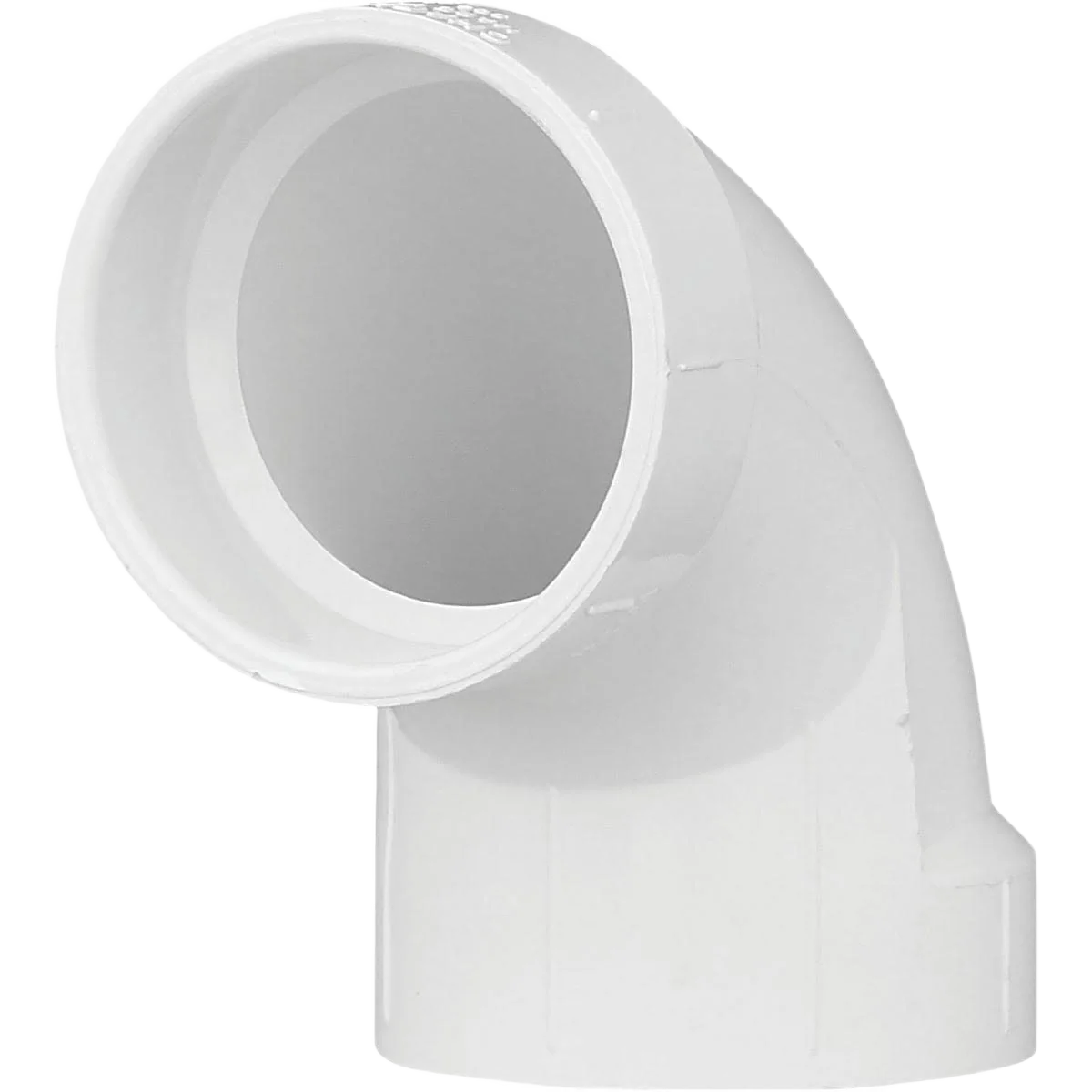 High-Grade Charlotte Pipe 2 In. Schedule 40 90 Deg. PVC DWV Sanitary Elbow Certified