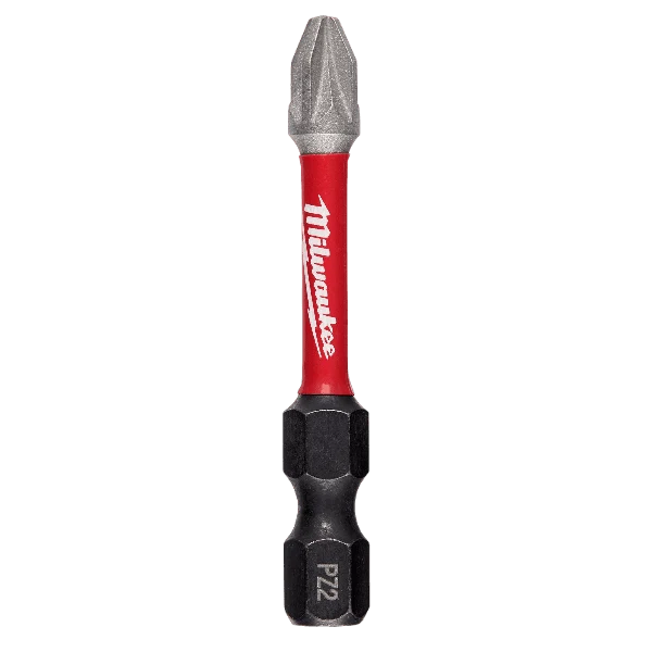 Long-Lasting Milwaukee 2 PZ2 SHOCKWAVE™ Impact Pozidriv Bit Breathable
