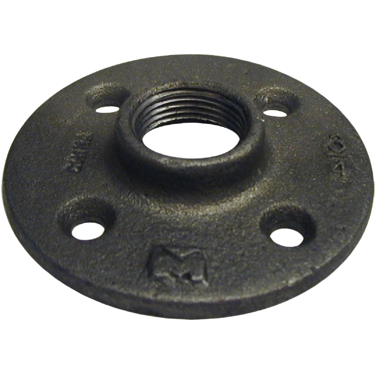 Superior Southland Black Iron Floor Flange 3 8 In. x 2-1 2 In. Excellent