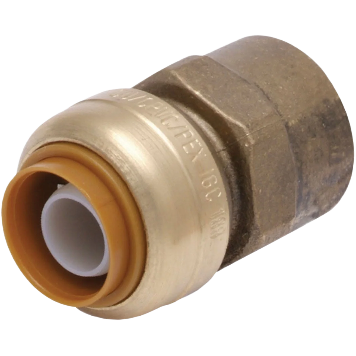 Optimized SharkBite 1 x 1 Push-to-Connect Female Adapter Safe