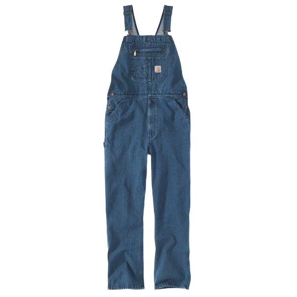 Selected Carhartt Men’s Loose Fit Denim Bib Overall Verified