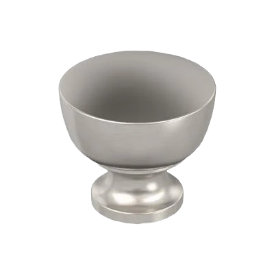 Stylish Amerock Chalice 1-1 4 Diameter Satin Nickel Cabinet Knob Prestigious