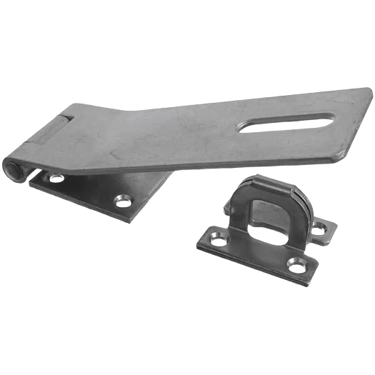 Efficient National Hardware 7 Zinc Non-Swivel Safety Hasp Authentic