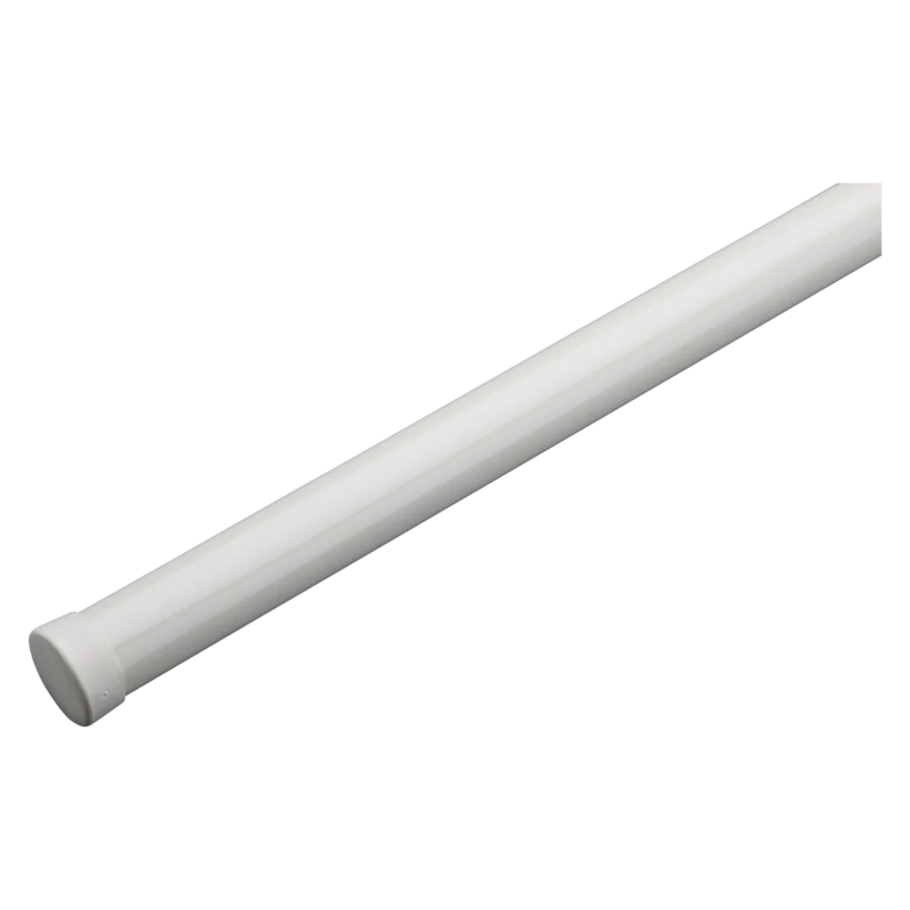 Practical National Hardware 8 Ft. White Closet Rod Bulk Next-Generation