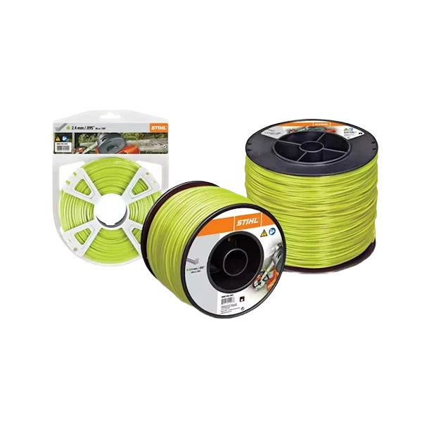 Certified STIHL 223′ L x 0.105 Dia. Green Trimmer X-Line Premium Material