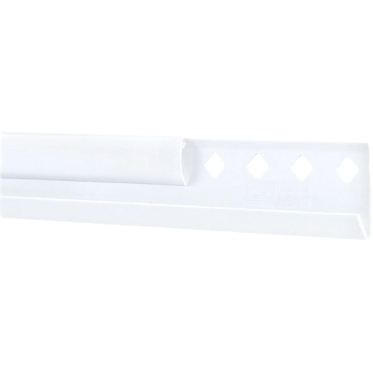 Trusted domRail White Hanging Rail 78 in. Easy-to-Use