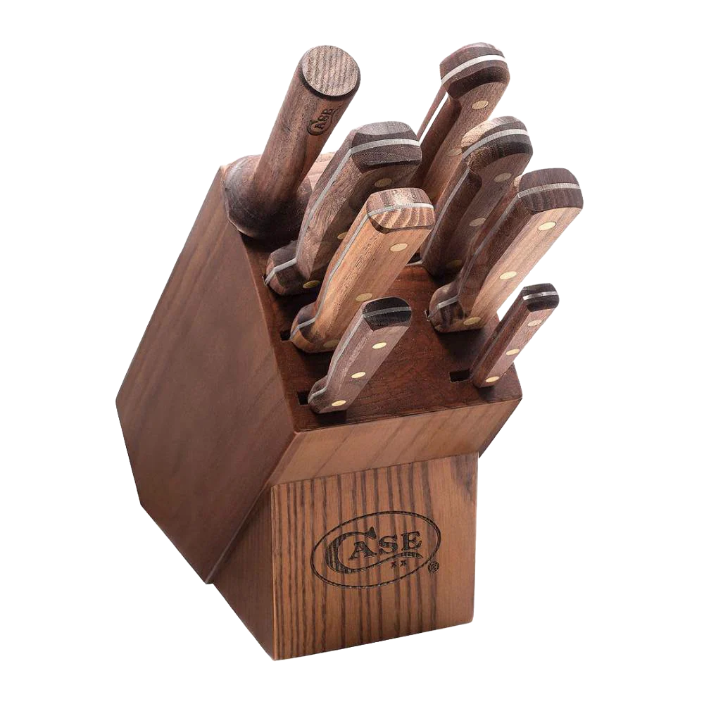Refined Case 9-Piece Kitchen Knife Set USA Made Minimalist