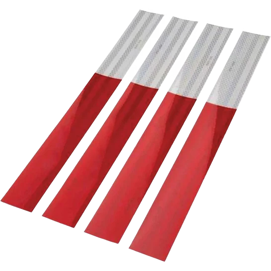 Organic TowSmart 18 Red Reflective Strips 4-Pack Optimized