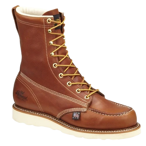 Specialty Thorogood American Heritage Tobacco Safety Toe Moc Wedge Boots 12EE Eco-Friendly