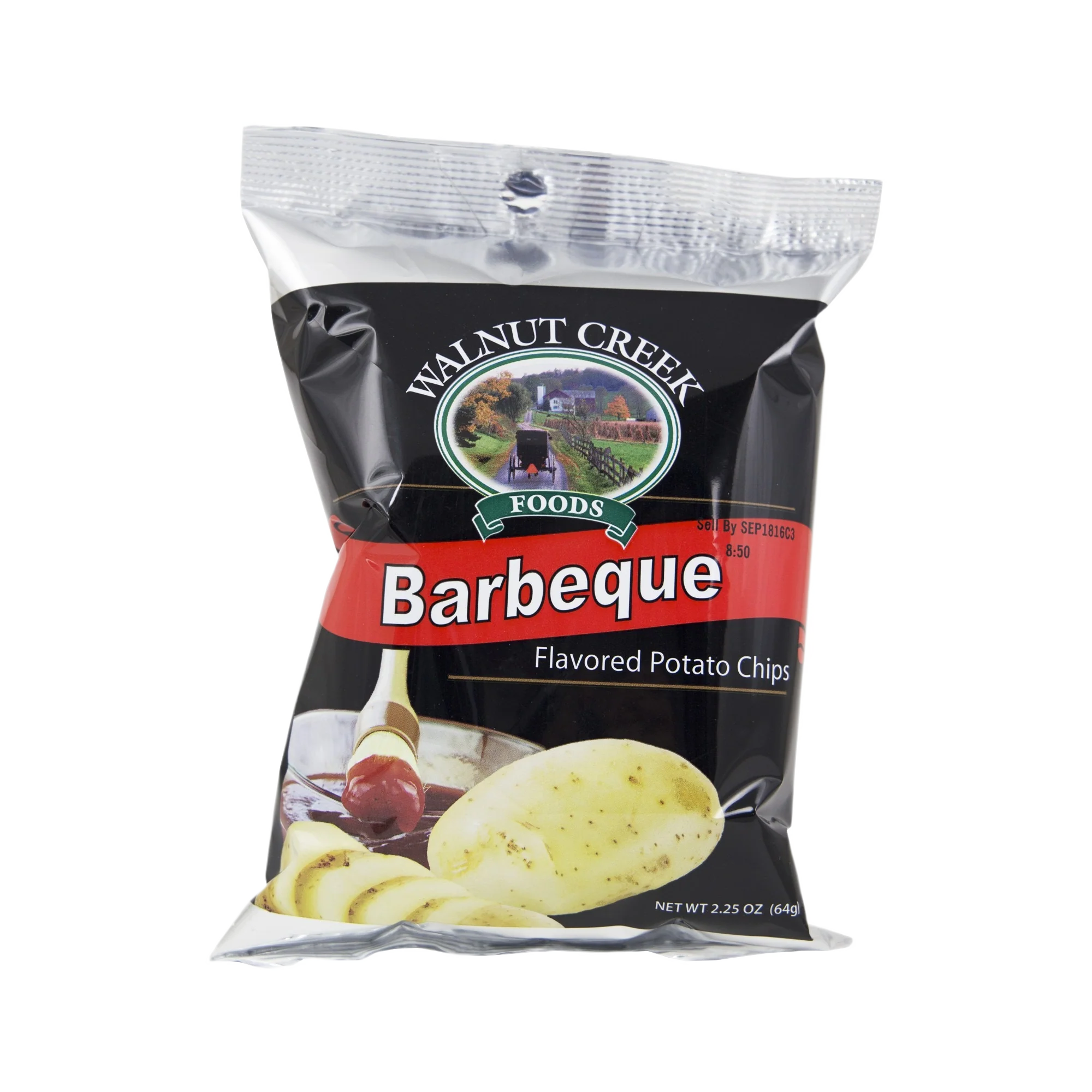 Versatile Walnut Creek BBQ Potato Chips 2.25 oz. Carefully Designed