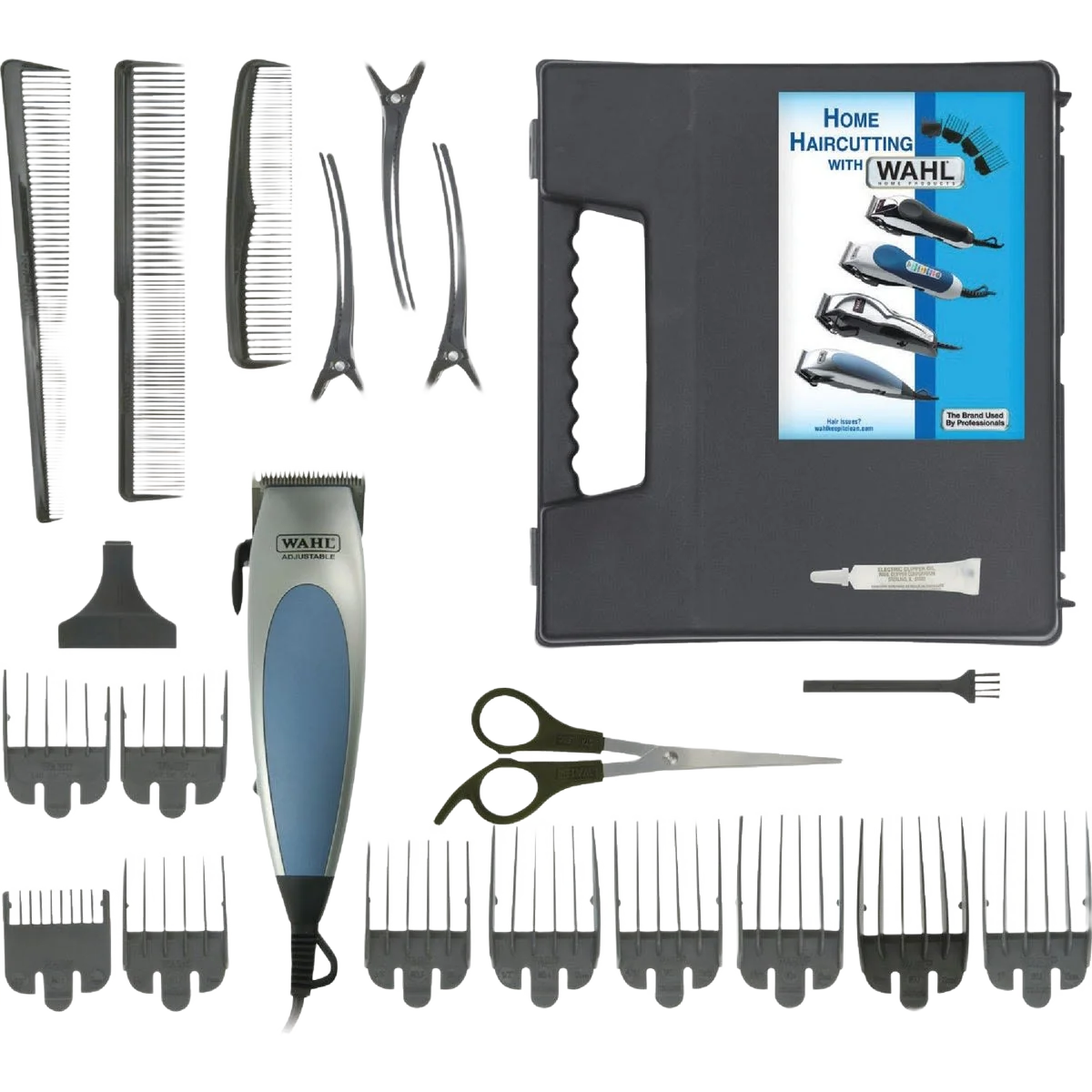 Genuine Wahl 22 Piece Hair Clipper Set Clean