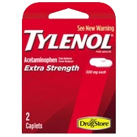 Exceptional Tylenol Extra Strength Caplets 2 Pack Next-Generation