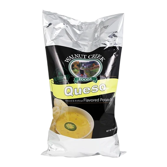 Eco-Friendly Walnut Creek Queso Potato Chips 16 oz. Flexible