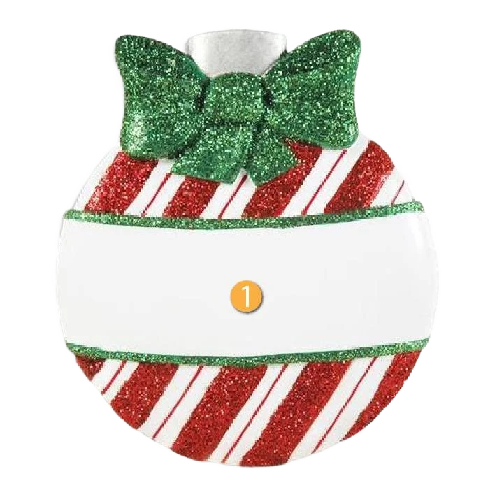 Long-Lasting PolarX Personalized Christmas Ball Christmas Ornament Reusable
