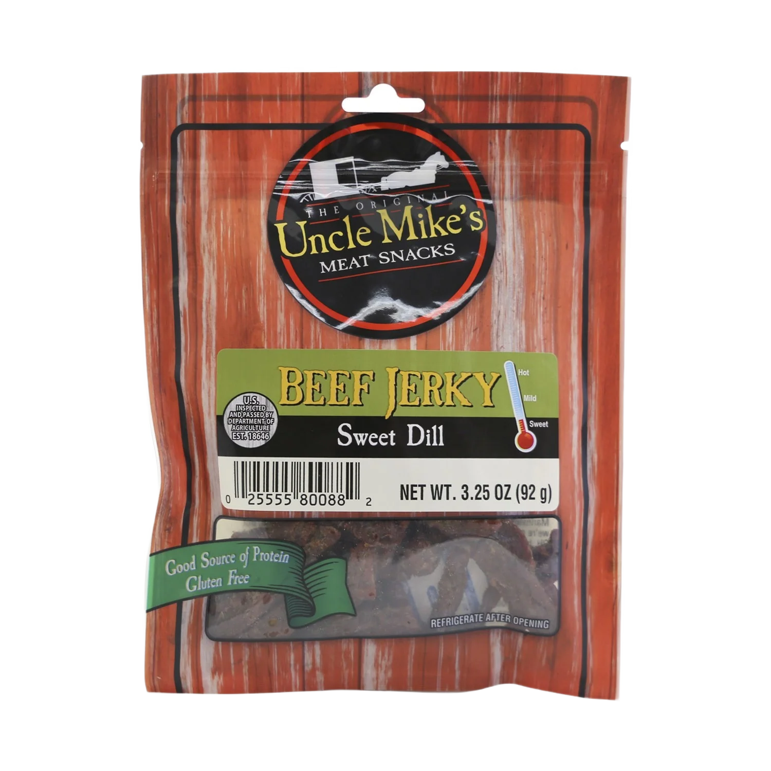 Detailed Uncle Mike’s Sweet Dill Beef Jerky 3.25 oz. Dependable