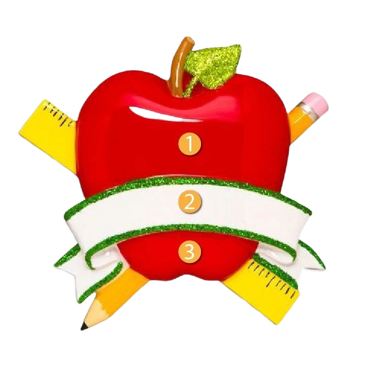 Verified PolarX Personalized Teacher’s Aide Ornament Artisan