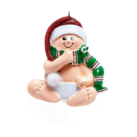 Official Rudolph Me Personalized Christmas Baby Ornament Selected
