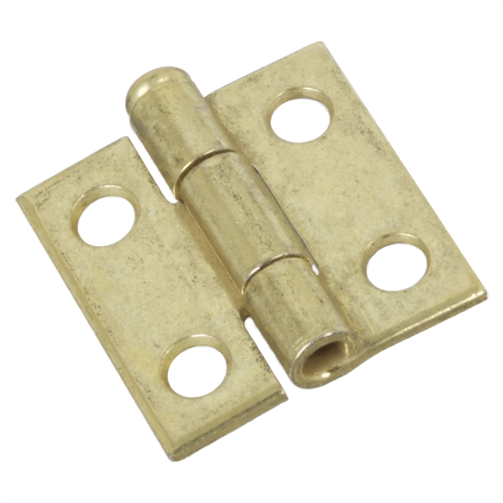 Natural National Hardware 1 Brass Loose-Pin Narrow Hinge 2-Pack Fine