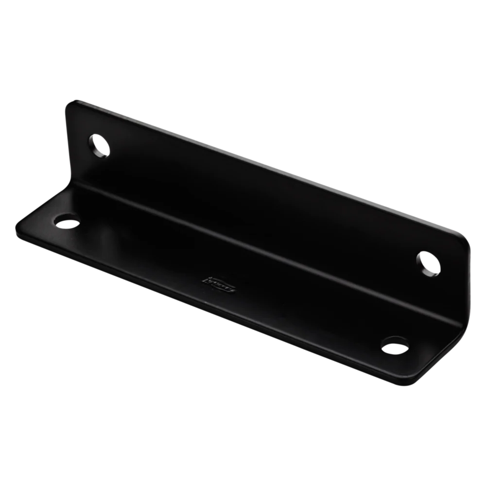 Artisan National Hardware 1.6 x 7 Black Heavy Duty Wide Corner Brace User-Friendly