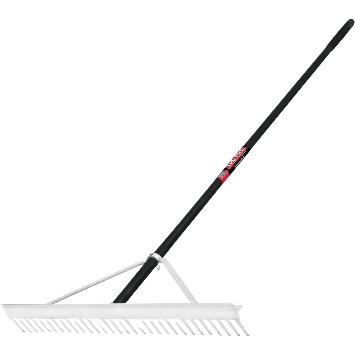 Outstanding Tru Pro Aluminum Landscape Rake 30 in. Solid
