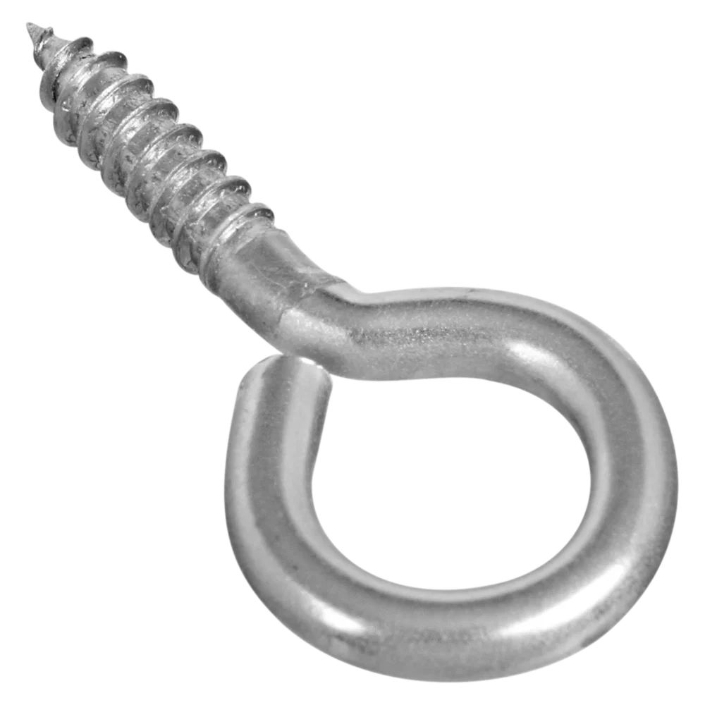 Recyclable National Hardware 8 Stainless Steel Large Screw Eye Premium Material