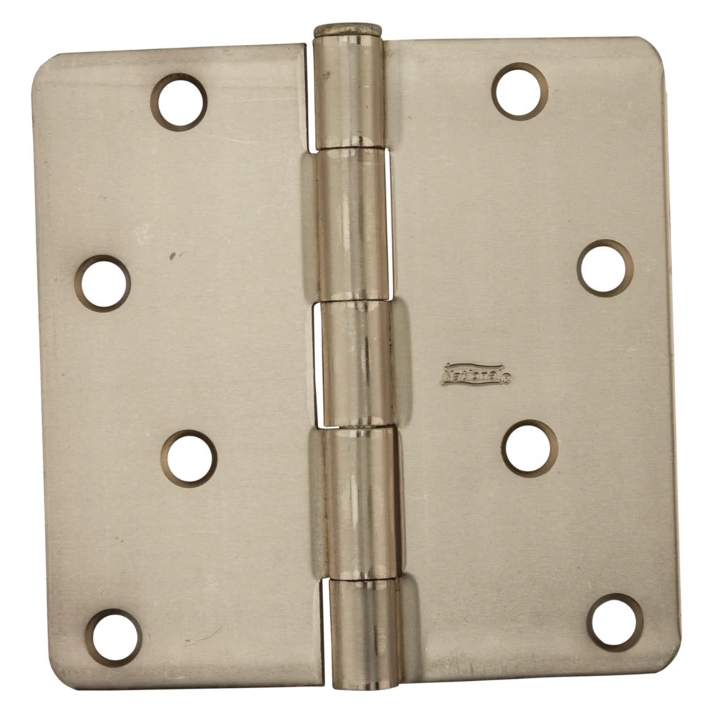 Soft National Hardware 4 x 1 4 Radius Satin Brass Door Hinge Sustainable