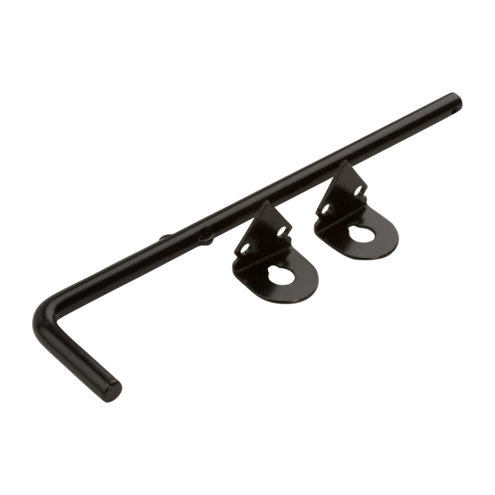 Premium Material National Hardware 12 L. x 1 2 Dia. Black Steel Cane Bolt High-Quality