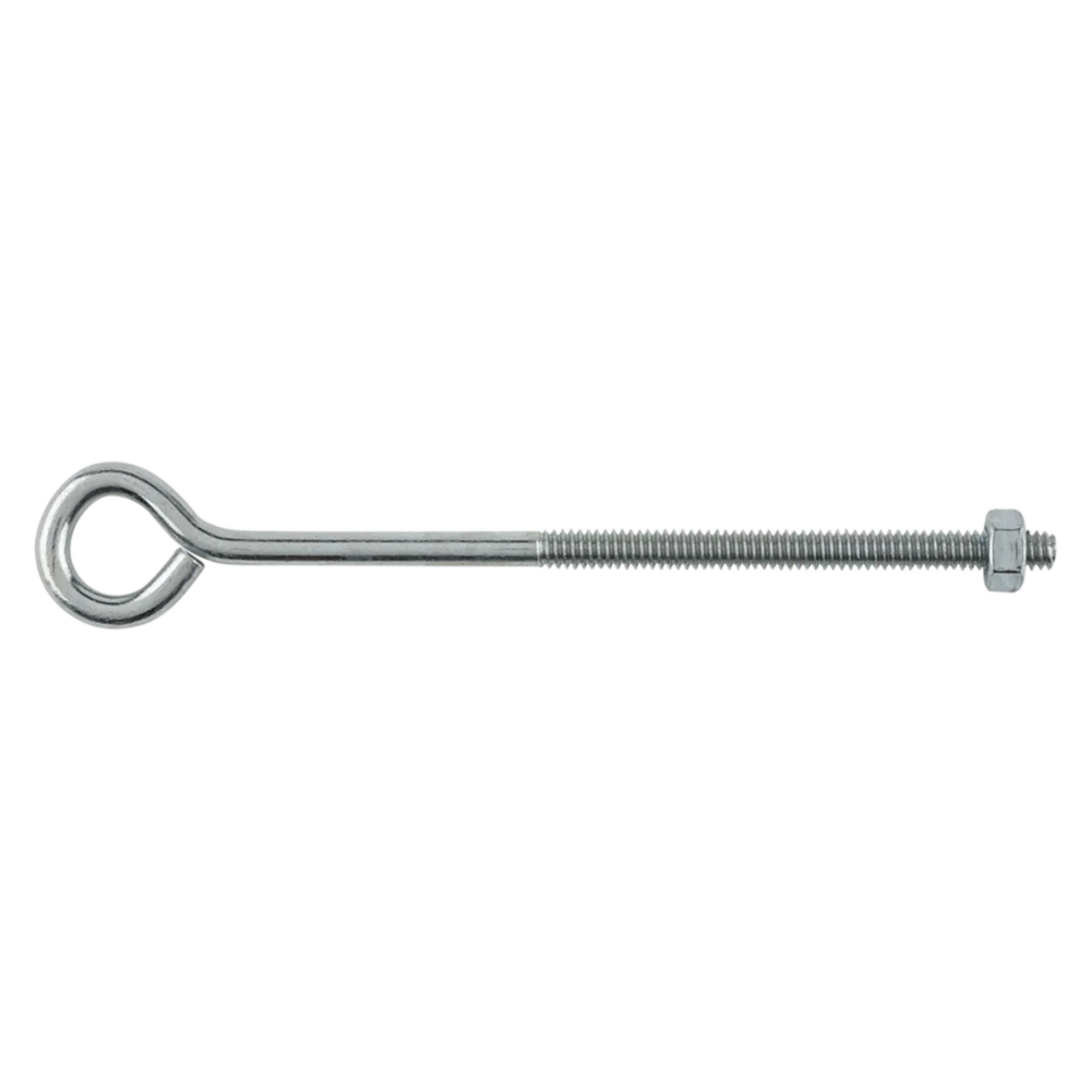 Carefully Designed National Hardware 1 4 x 6 Zinc Eye Bolt with Hex Nut Green