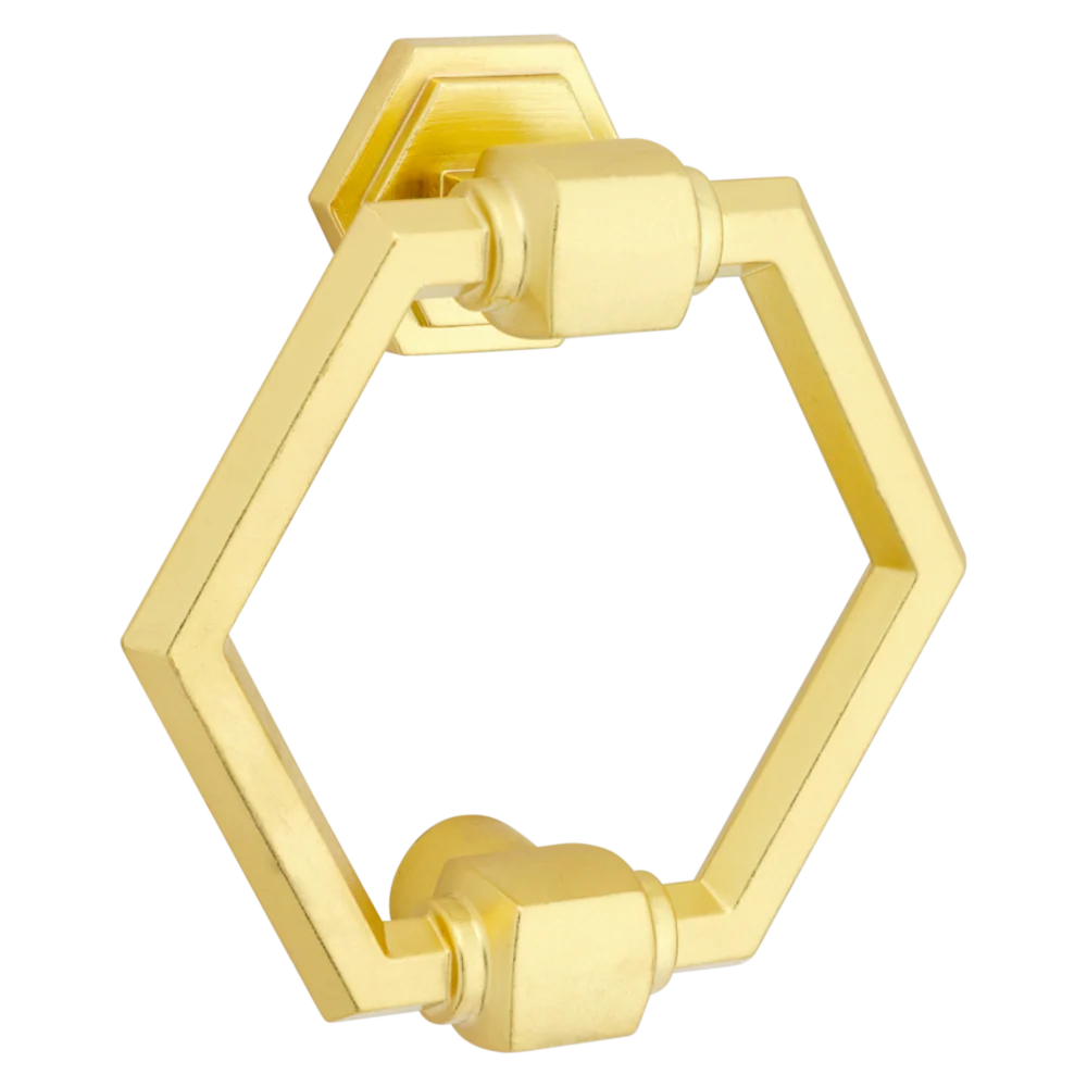 Casual National Hardware Powell 4 Brushed Gold Door Knocker Specialty