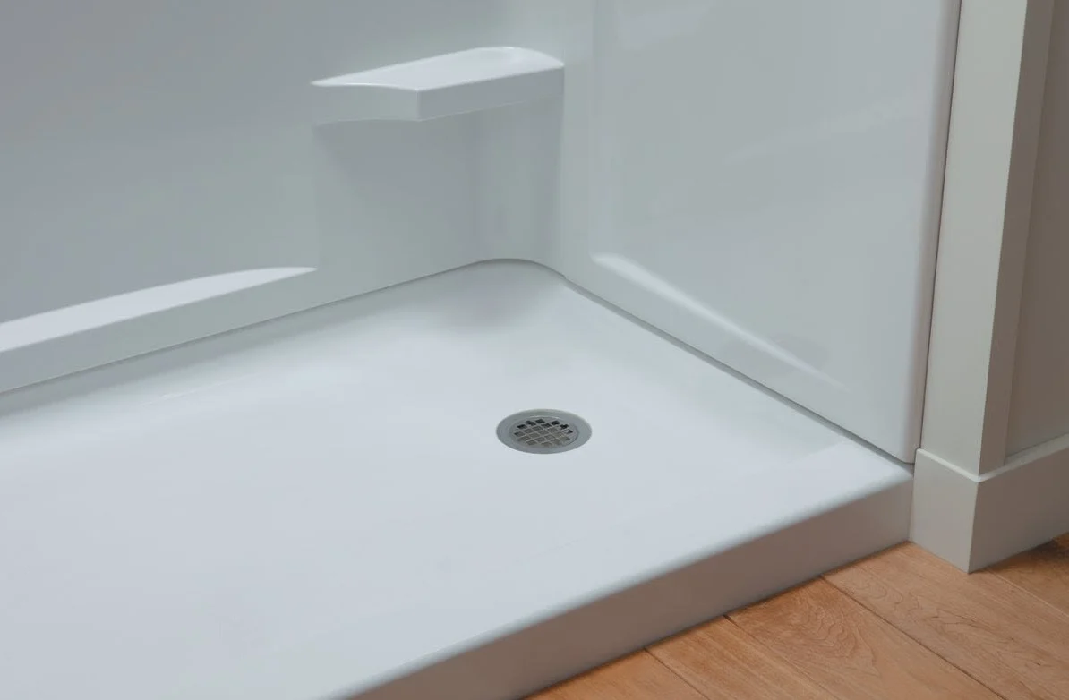 Trendy Sterling 60 In. X 30 In. RH Ensemble Shower Floor Base Fine
