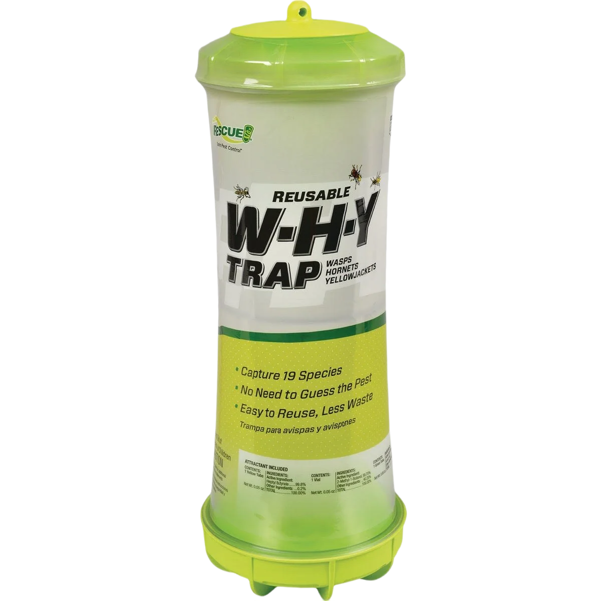 Traditional Rescue WHY Wasp Hornet Yellow Jacket Trap Selected
