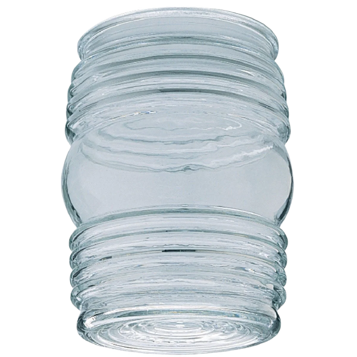 Comfortable Westinghouse Clear Jelly Jar Glass Shade 4.75 in. Premium