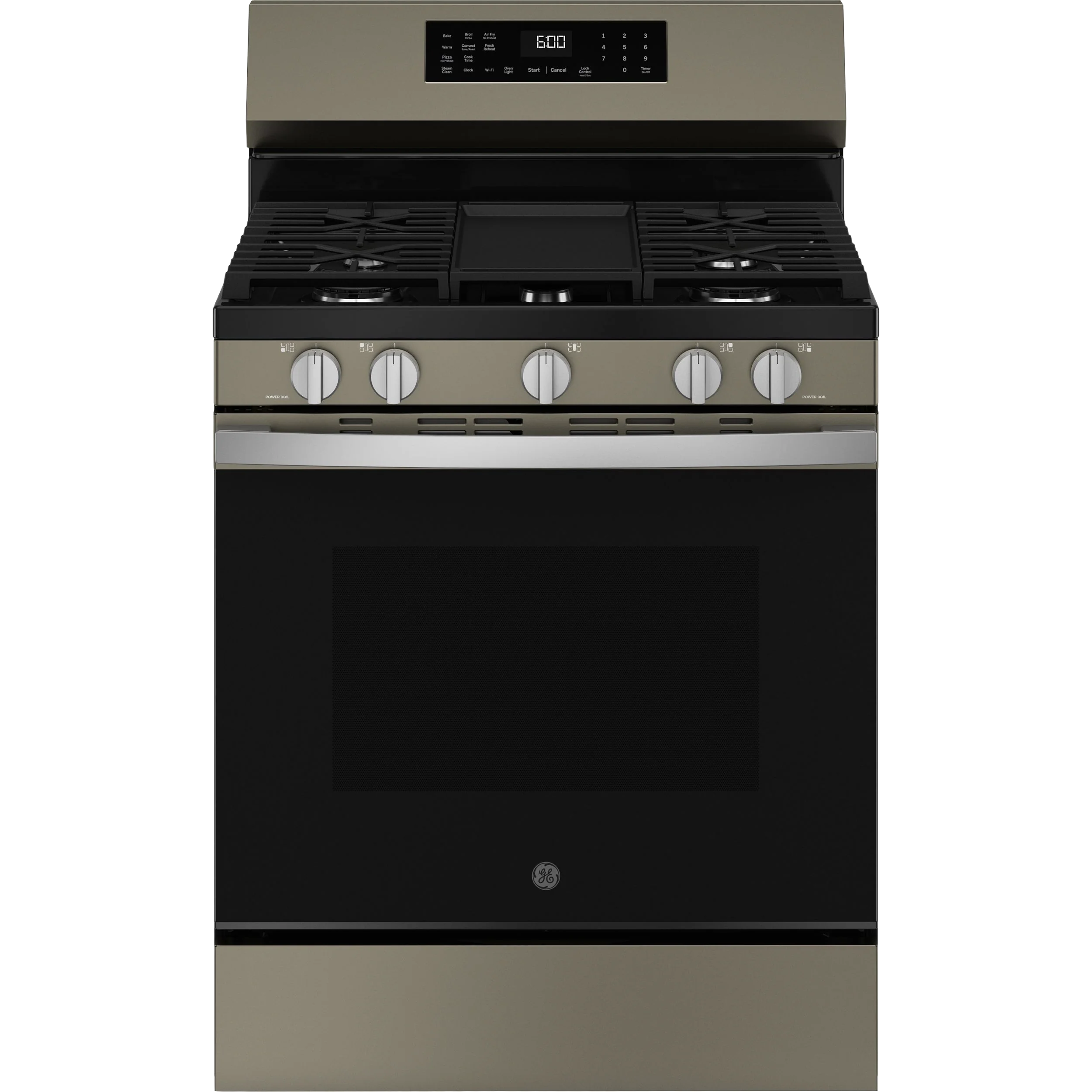 Comfortable GE® 30 -Standing Gas Convection Range with No Preheat Air Fry and EasyWash™ Oven Tray Unique