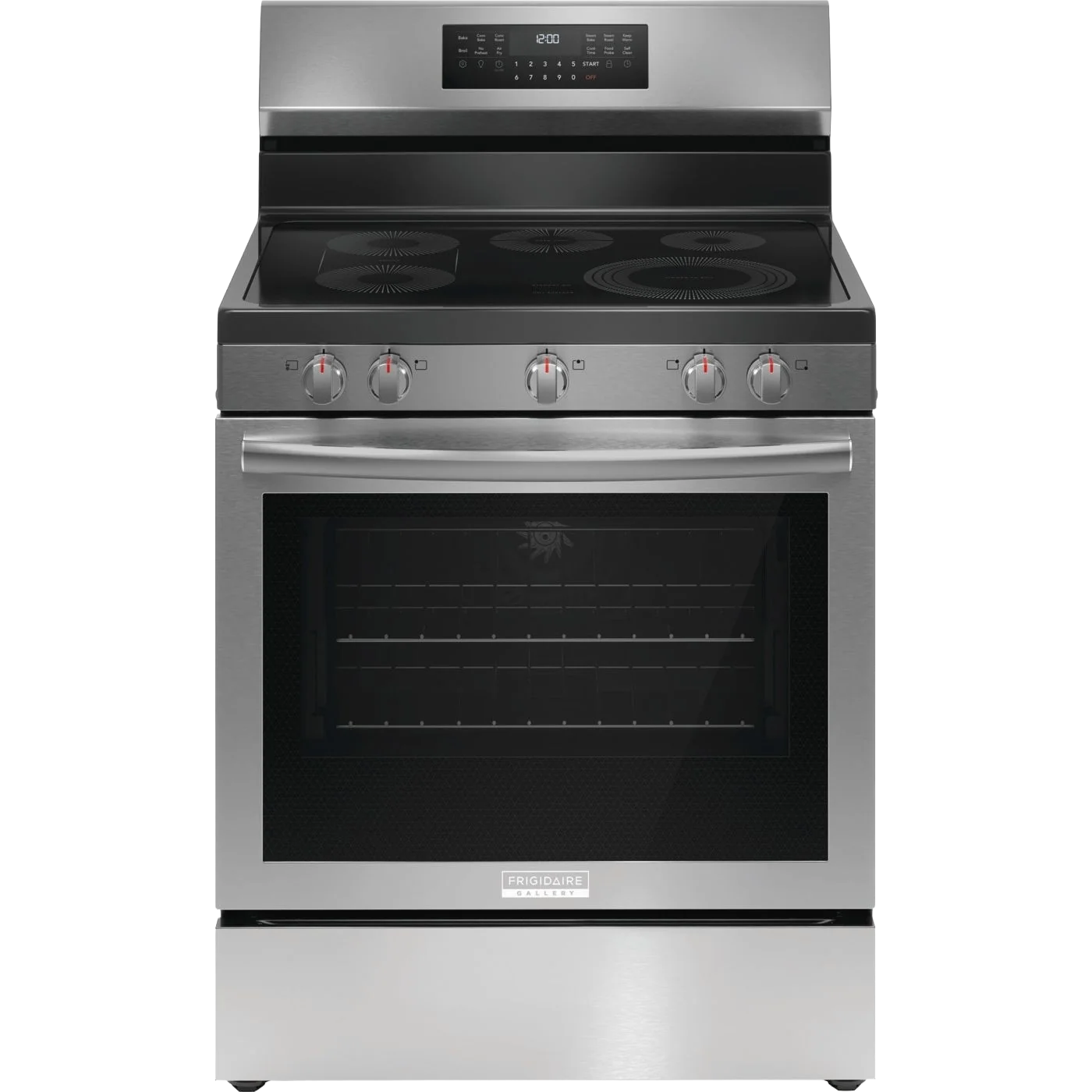 Functional 30 Rear Control Electric Range with Total Convection Consistent