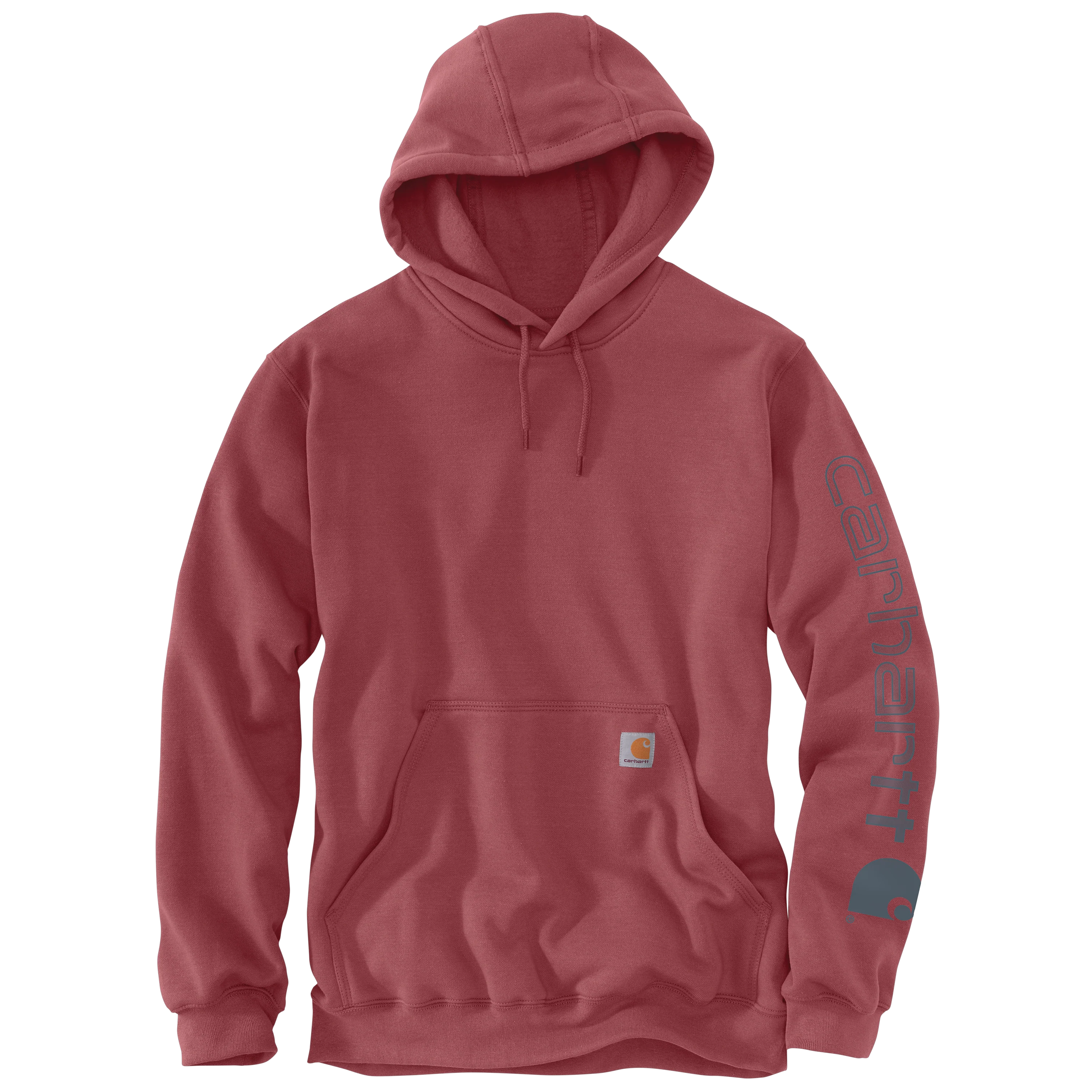Selected Carhartt Men’s Loose Fit Midweight Logo Sleeve Graphic Hoodie Fine