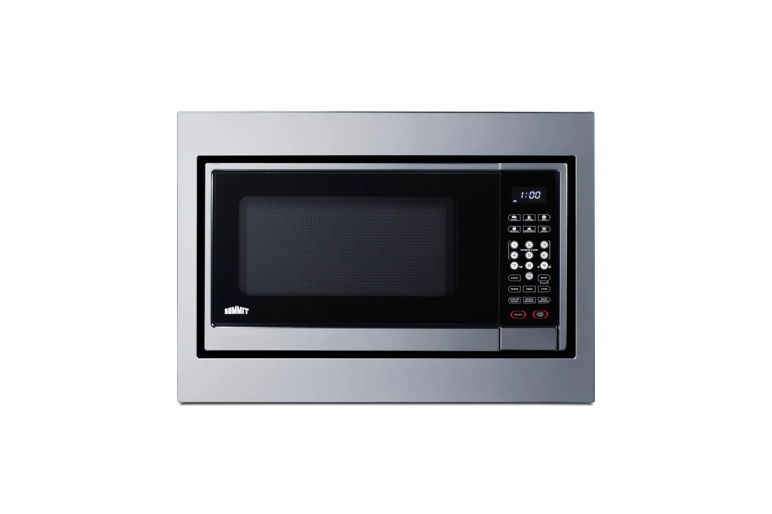 Smooth 24 Wide Built-In Microwave Trim Kit Included User-Friendly