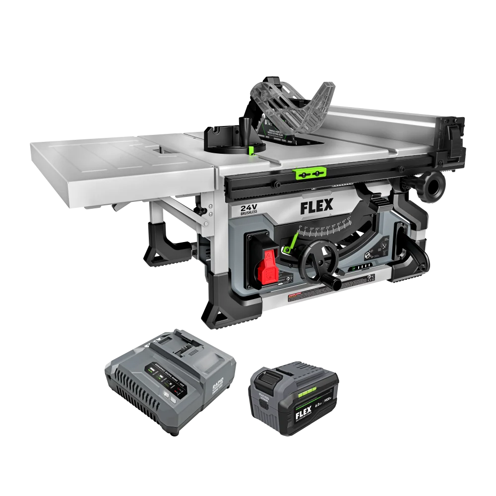 Prestigious FLEX 8-1 4 Table Saw Stacked Lithium Kit Premium