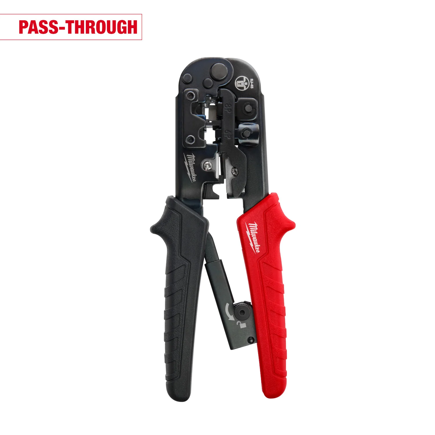 High-Quality Milwaukee Ratcheting Pass-Through Crimper Stripper Safe