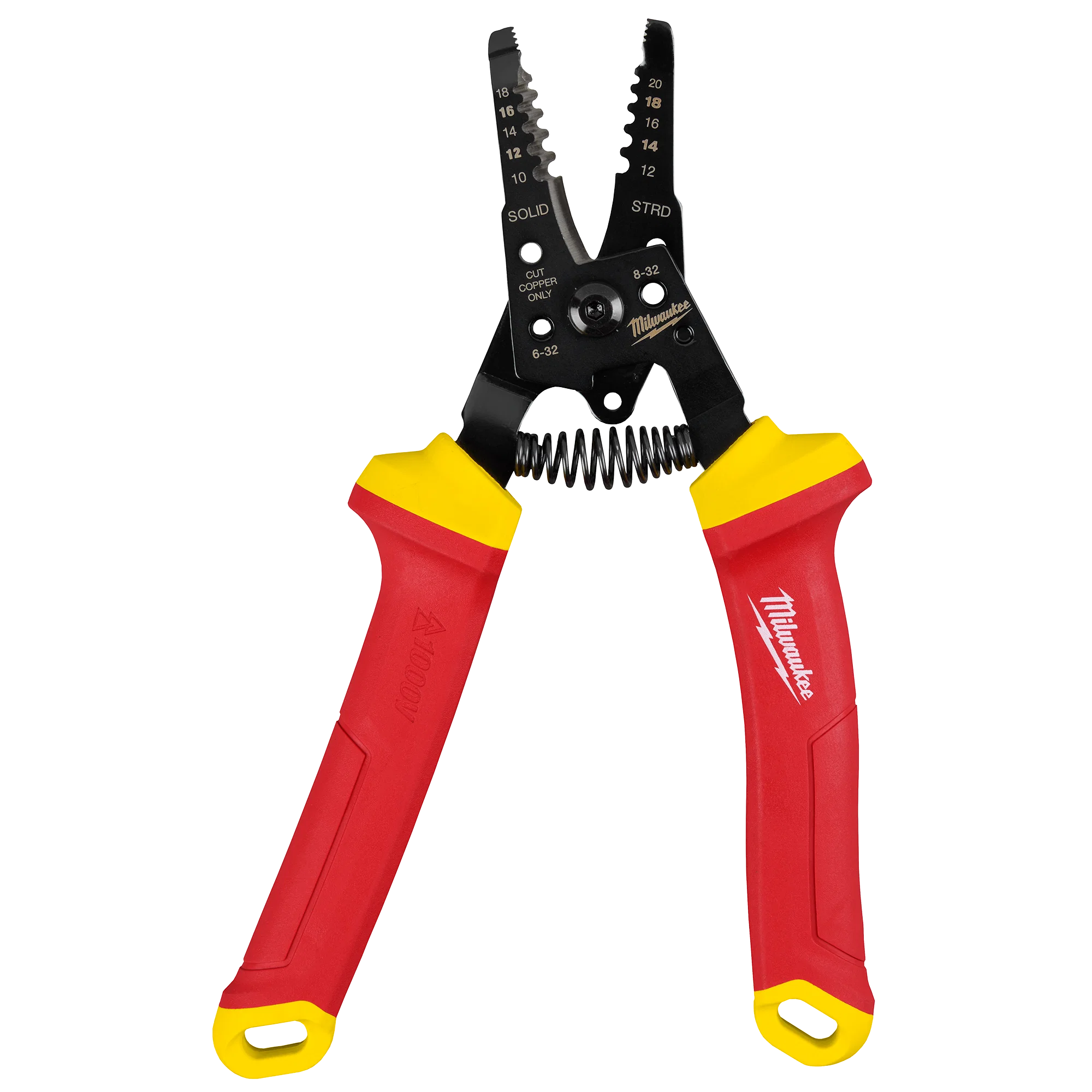 User-Friendly Milwaukee 1000V Insulated 10-20 AWG Wire Stripper Cutter Superior