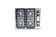High-Quality 24 Wide 4-Burner Gas Cooktop Environmentally Friendly